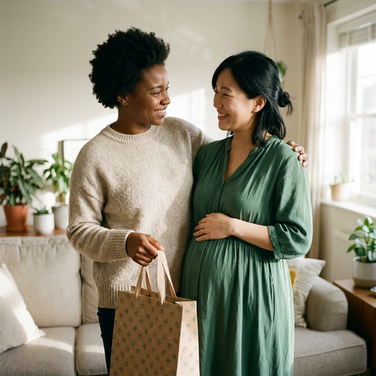 What to Bring When You Visit a Newly Pregnant Loved One for the First Time